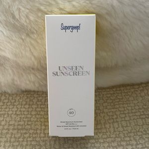 BRAND NEW - NEVER USED - SuperGoop! Unseen Sunscreen SPF 40